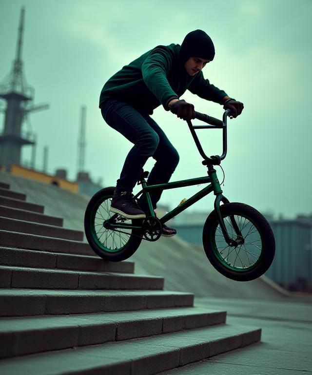 BMX rider w Warszawie